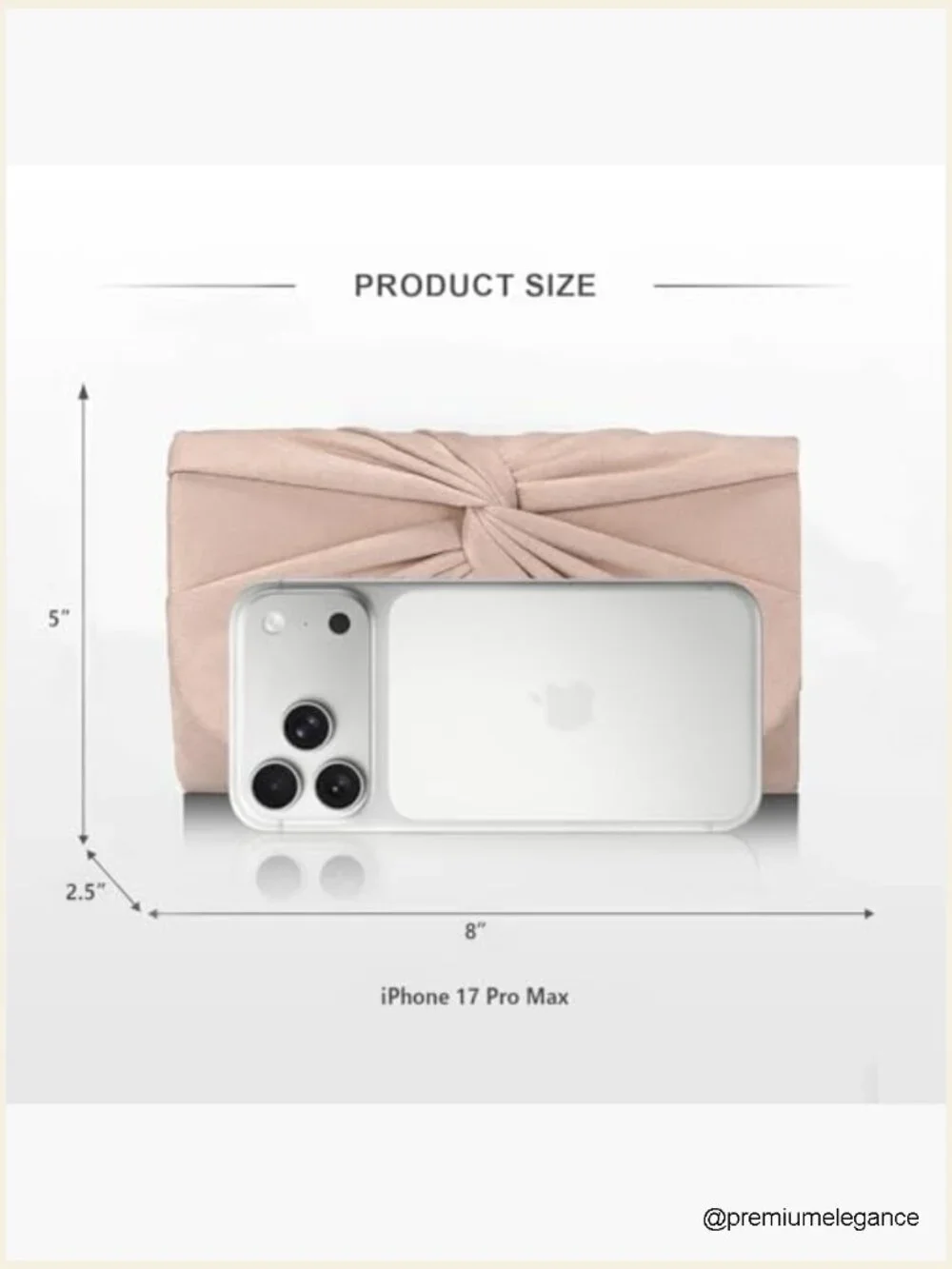 Faux Suede Pleated Bow Evening Clutch Elegant Wedding Formal Party Purse